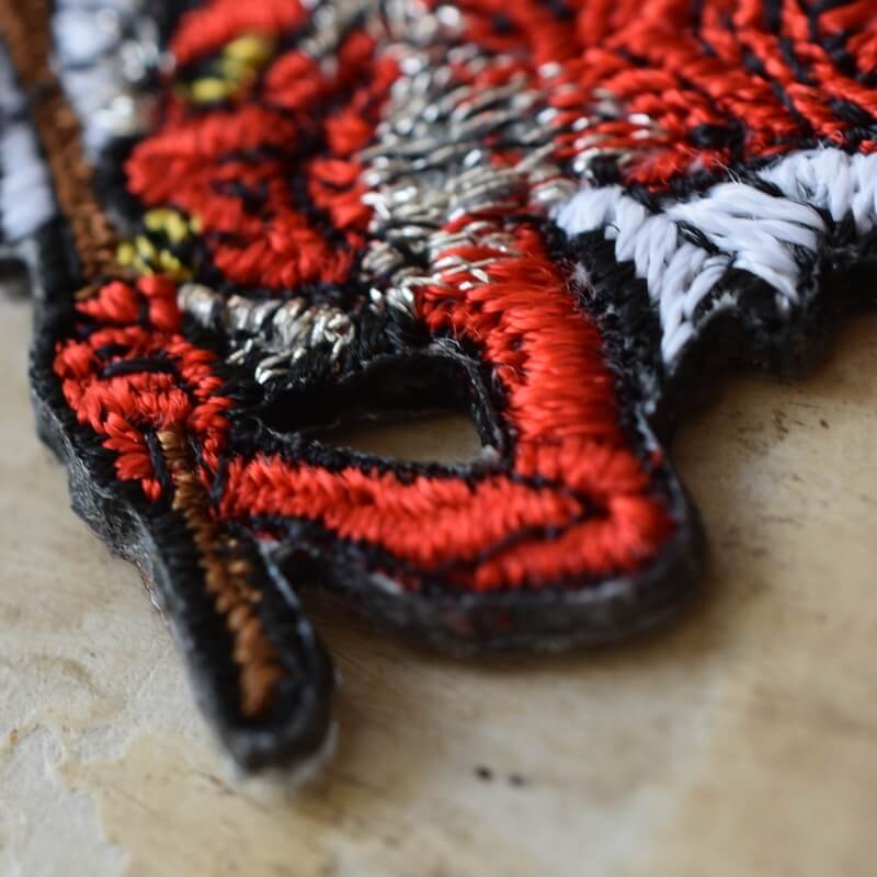 弊六妖怪刺繍ワッペン
