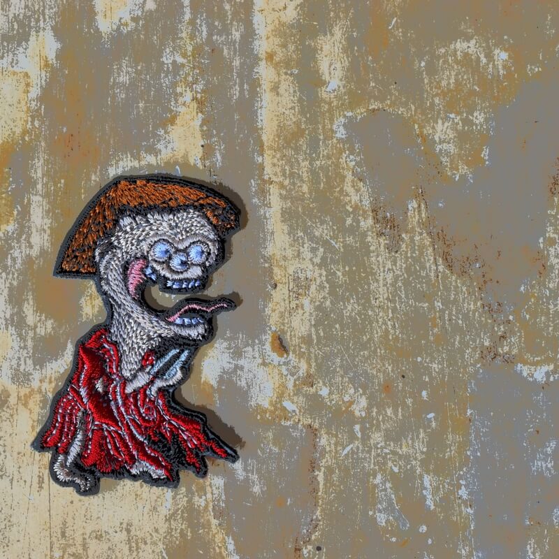 本所の小頭妖怪刺繍ワッペン