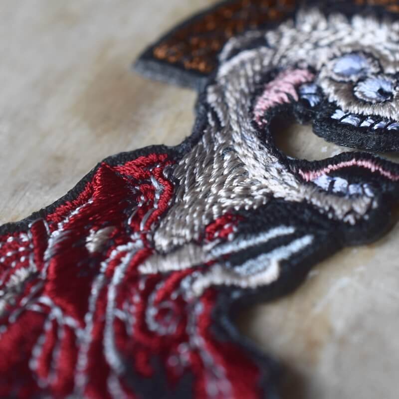 本所の小頭妖怪刺繍ワッペン