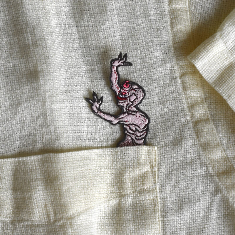 沼田坊妖怪刺繍ワッペン