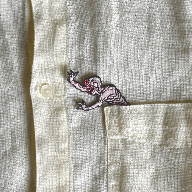 沼田坊妖怪刺繍ワッペン