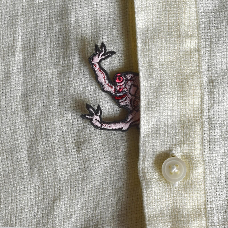 沼田坊妖怪刺繍ワッペン