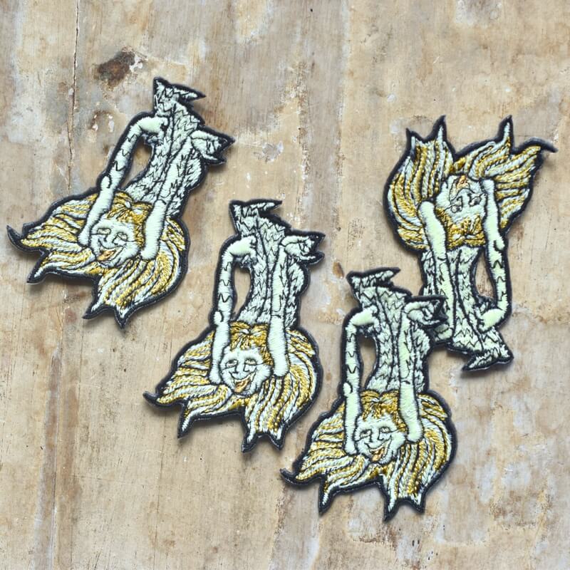 天上下妖怪刺繍ワッペン