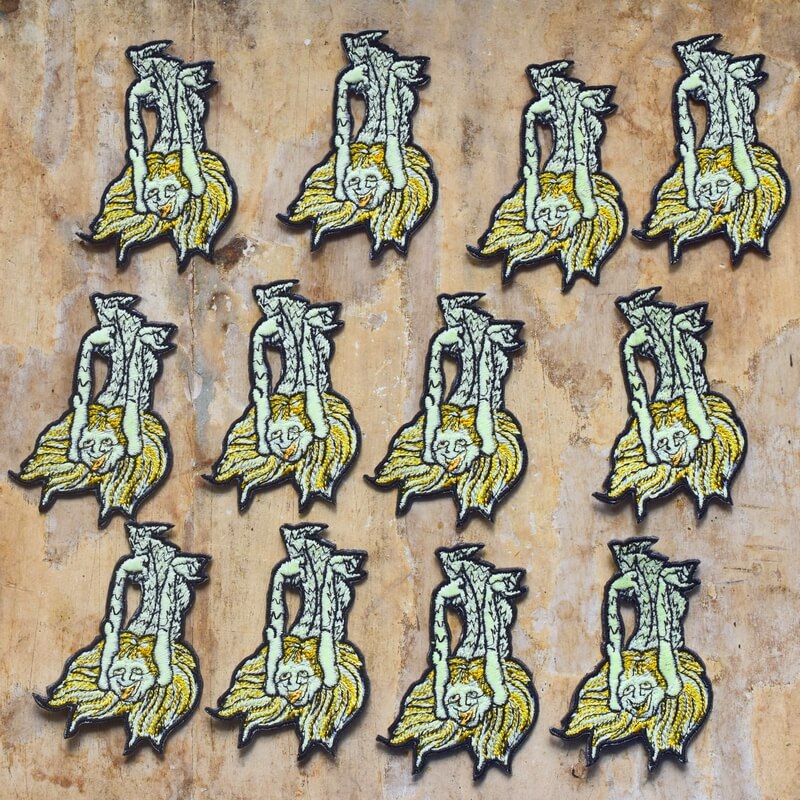 天上下妖怪刺繍ワッペン