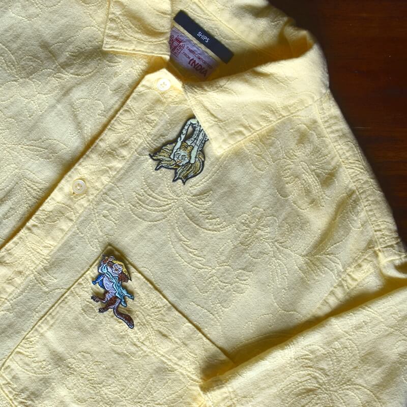 天上下妖怪刺繍ワッペン