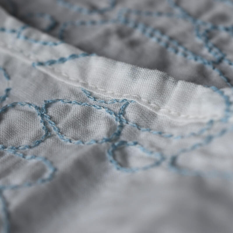 ドルフィンリングステッチハンカチ