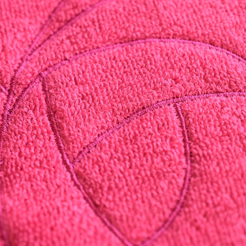 名入れ刺繍薔薇うららハンカチ