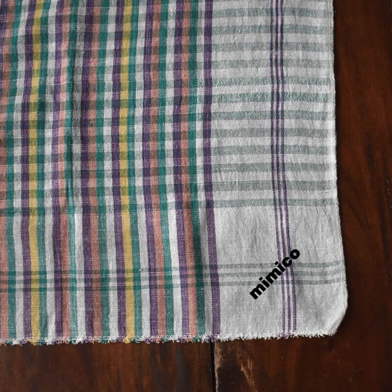 カディマドラスハンカチ刺繍位置