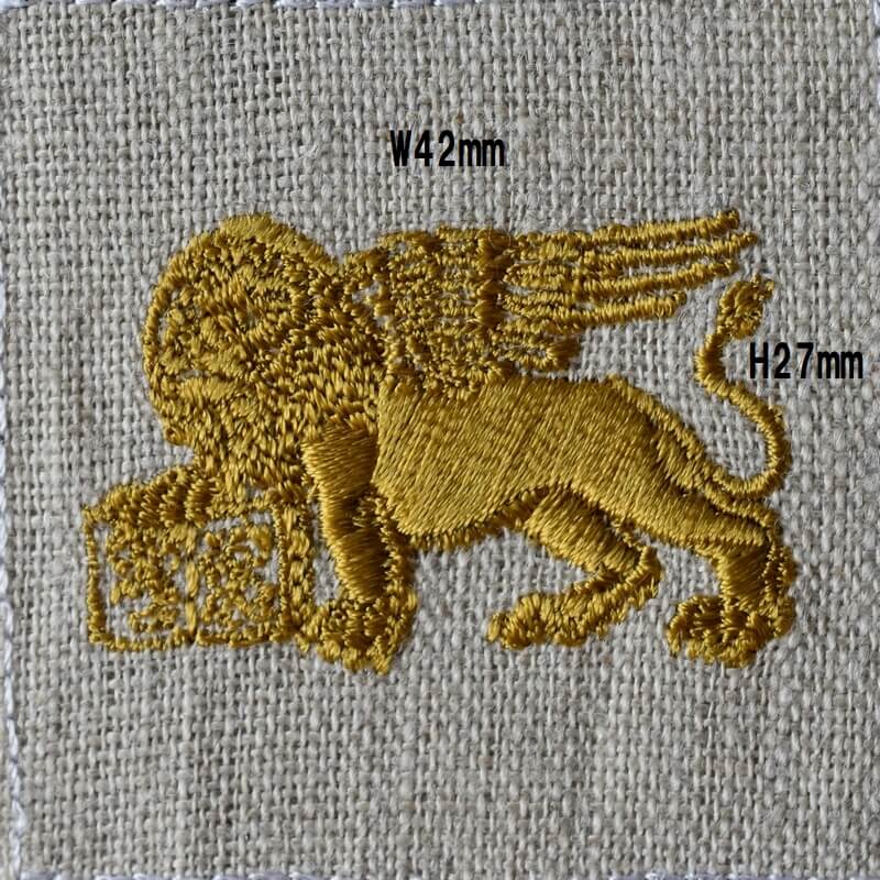 有翼の獅子紋章ヴェネツィアの獅子_サイズ
