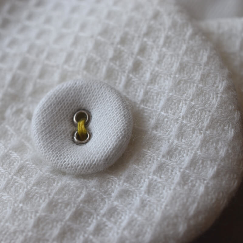 ワッフルベビーバブタオルセットネーム刺繍