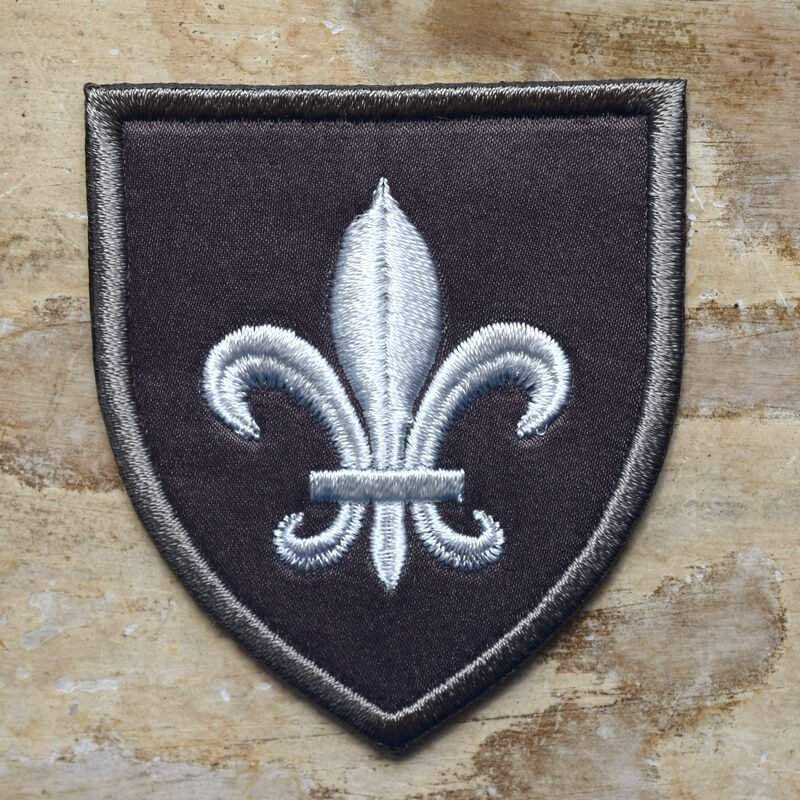 紋章フルール･ド･リス図案ワッペン