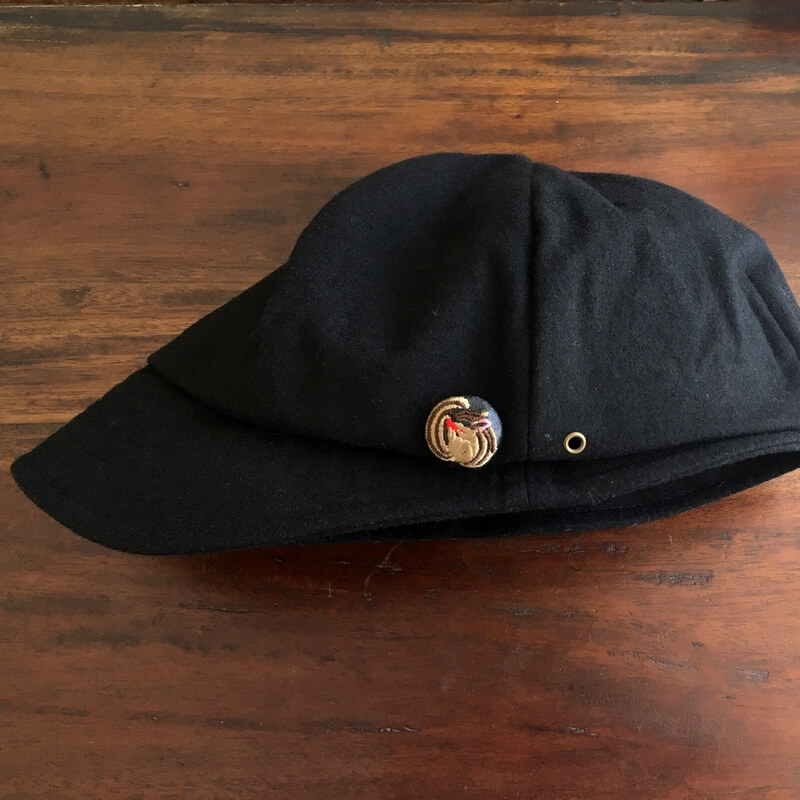 りすくるみボタン刺繍ブローチ/22